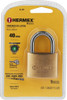 Candado De Bronce 40mm Cilindro Bronce 2 Llaves Hermex Basic 1
