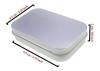 22 Cajas De Metal Rectangulares Con Tapa 9cm X 6cm X 2cm 1