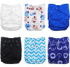 Fundas De Pañales De Tela Para Bebés Babygoal Para Niños, Fu 0