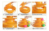 Torre Juguete Gato Desmontable 3 Pelotas 25 Cm Envio Gratis Pais 2