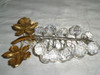 Bellas Uvas Cristal Swarovsky Muy Decorativas Y Brillantes 3