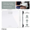 Ihome - Báscula Digital Para Baño, Báscula De Peso 1