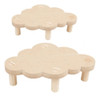 Tarima Nube Candy Bar 40x25 Cm. Para Muffins Madera Mdf 1