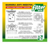 Filtro Filtros Anti Insectos Cucarachas Rejilla Geltek 20x20 5