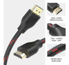 Cable Hdmi 2.1 8k 2mt Rockrix 3