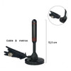 Antena Para Para Tv Digital Abierta Hd Canales De Aire Led 1