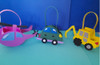 Sorpresitas Goma Eva Autitos Camiones Aviones Dulceros X10 2