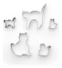 Juego De Cortadores Fox Run 5piece Cat Cookie 2