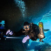 Exrossi Máscara De Buceo Panorámica De 4 Lentes, 6