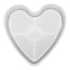 Molde De Silicona - Posa Vaso Corazón 1