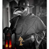 Raxwalker Plague Doctor Bird Mask Nariz Larga Pico Cosplay S 4