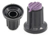 10 Perillas Potenciometro Violeta 18mm Alto X 20mm 0