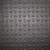 Piso De Borracha Grão De Feijão Preto De 3mm-rolo 1.00x80cm 0