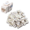 Conecto Rj45 Cat6 Blanco Paquete De 50 0