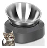 Ayada Cuenco Elevado Para Comida Para Gatos, Plato Para Gato 0