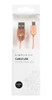 Cable Usb Simplicity Metalizado Rosa Android 0