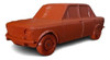 Maqueta Auto Fiat 128 Imp3d Color Personaliz 1