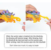 Fidget Toys 12 Peças Ball Dinosaurs Kids Funny Blowing Infla 6