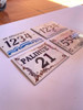 Números Domiciliario Hierro Enlozadas 15x20 Rectangulares 1
