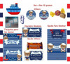 Kit Imprimible Ositos Marinero Nautico Candy Bar Editable 4