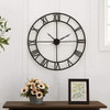 Sunjoy Relojes De Pared De Metal Contemporáneos Rústico Relo 2