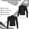 Chaqueta Moto Alpha Cycle Gear Negra Con Armadura Para Hombr 5 Chaqueta Moto Alpha Cycle Gear Negra Con Armadura Para Hombr 5
