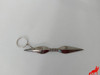 Naruto - Llavero Kunai De Doble Hoja 1