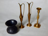 Floreros De Bronce Y Ceramica 3