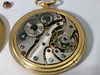Relógio De Bolso Minerva Plaque D Ouro 5