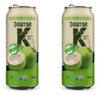 2x Kombucha Água De Coco 350ml Doutor K 0