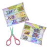 Kit Lámina Para Recortar De Billetes Didácticos + Tijeras 0