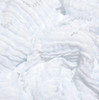 Cueiro Swaddle Estampado Com 3 Pçs Azul 1,20m X 1,20m Papi 1