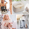 Rownyeon Bolsa De Cosmticos, Bolsa De Maquillaje, Estuche Po 6