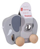 Hape Elephant Wooden Push And Pull Juguete Para Niños Pequeñ 4