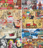 Mega Pack Imágenes Carteles Chapas Vintage Retro Imprimible 2