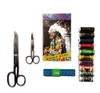 Kit De Costura Tijeras Modista + Costura  Hilos Centímetro 0