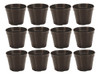 Kit 300 Vaso Redondo Preto 150ml P/ Suculentas, Mini Cactos 0