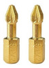 Puntas Cat Para Atornillador Pz2 25mm 2 Piezas Fubral 1