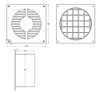 Extractor De Aire Baño Cocina 150 Mm Potente 4