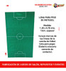 Lona Metegol Piso Vinilo Cancha Marcada La Cancha Y A3 1