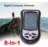8 Em 1 Bússola Eletrônica, Altímetro, Barômetro, Bússola 2