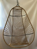 Silla Colgante Tejida De Mimbre 0