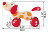 Brinquedo Andador Cachorrinho De Puxar De Madeira Hape 3
