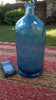 Antiguo Cuerpo Sifon Azul Sin Cabeza Plomo José Simonetti 2