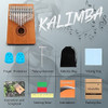 Kalimba Thumb Piano, Yundie Potable 17 Teclas Mbira Finger P 2 Kalimba Thumb Piano, Yundie Potable 17 Teclas Mbira Finger P 2