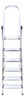 Escalera Plegable De Aluminio 6 Escalones 120 Kg 1