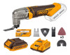 Multifuncion 20v + Bat + Carg Multi Tool Ingco Cmli2022 0