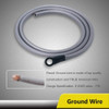 Kit Cables Potencia 8 Gauges Recoil Audio Cca Cable Ofc Rca 2