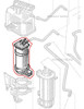 Canister Renault Clio C3l 1.6 Original 0