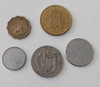 Monedas De Panamá, Brasil, Paraguay Y  Argentina - Lote De 5 1